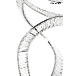 Lampa wisząca glamour WAVE CORDON podwójna 2B chrom Lampa wisząca glamour WAVE CORDON podwójna 2B chrom