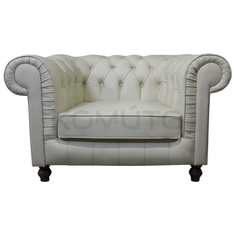 Fotel Chesterfield Lady Rem Skóra Fotel Chesterfield Lady Rem Skóra