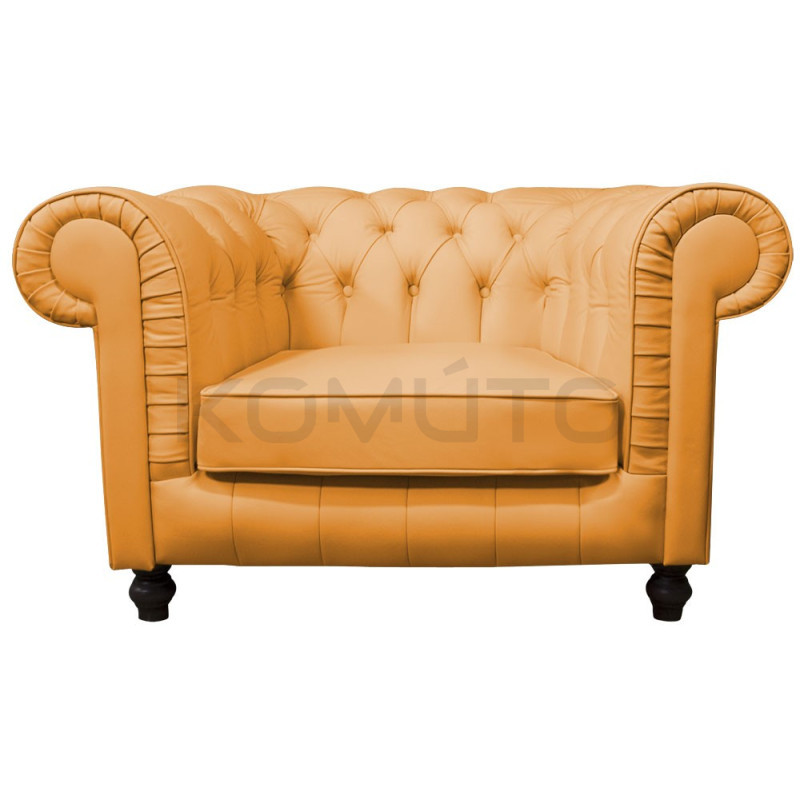 Fotel Chesterfield Lady Rem Skóra Fotel Chesterfield Lady Rem Skóra