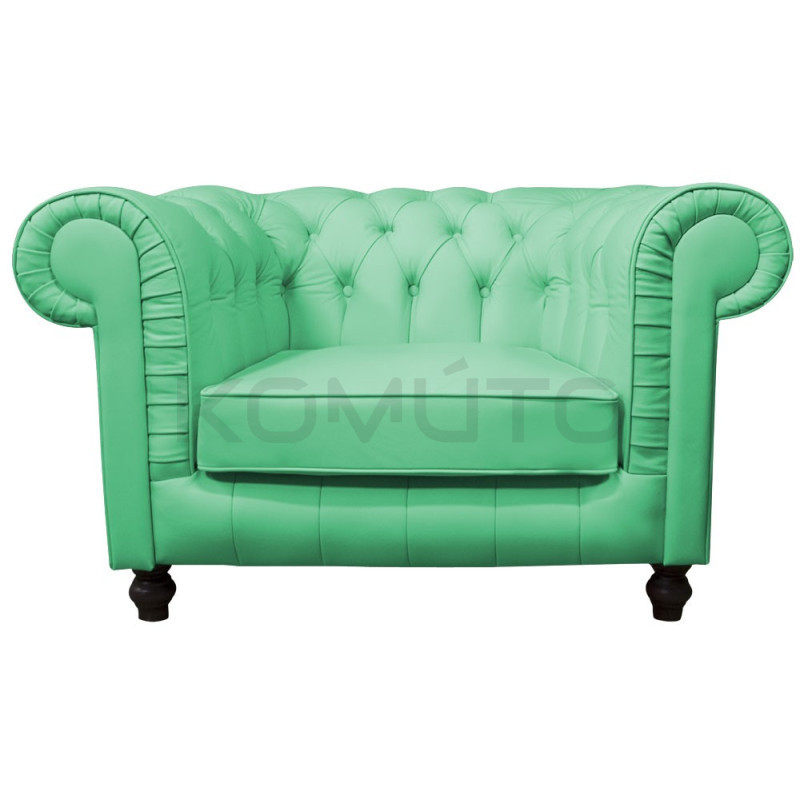 Fotel Chesterfield Lady Rem Skóra Fotel Chesterfield Lady Rem Skóra