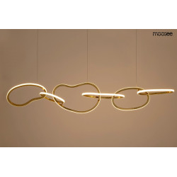 Lampa wisząca glamou JAZZ 6 złota nowoczesna kryształowa Lampa wisząca glamou JAZZ 6 złota nowoczesna kryształowa