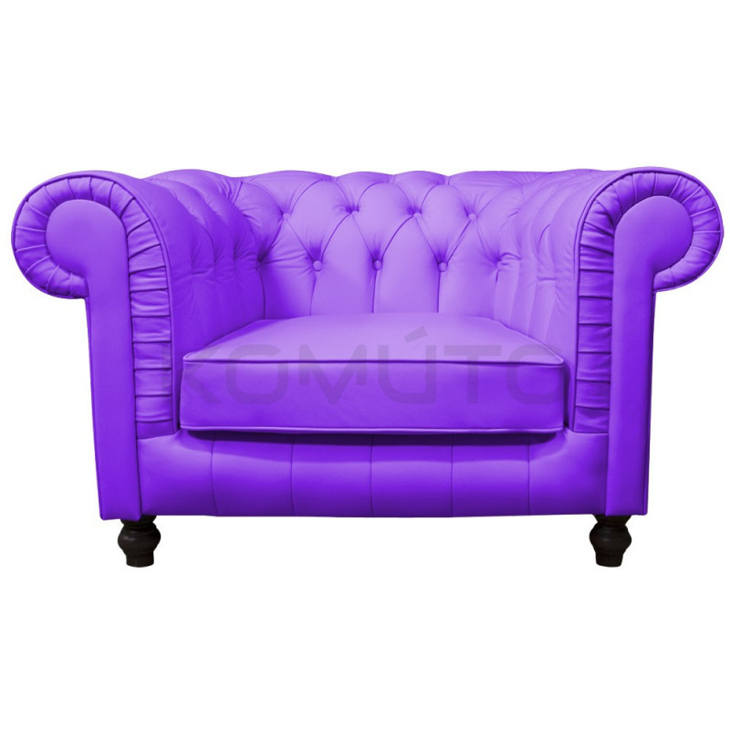 Fotel Chesterfield Lady Rem Skóra Fotel Chesterfield Lady Rem Skóra