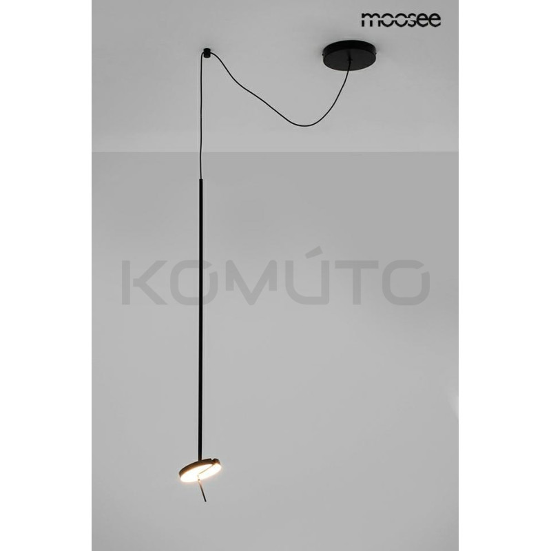 Lampa wisząca geometryczna BOBBIE czarna nowoczesna Lampa wisząca geometryczna BOBBIE czarna nowoczesna
