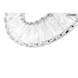 Kinkiet glamour WAVE kryształowy srebrny chrom Kinkiet glamour WAVE kryształowy srebrny chrom