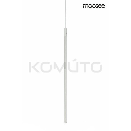 Lampa wisząca Ombre 60 rurka biała nowoczesne oświetlenie LED