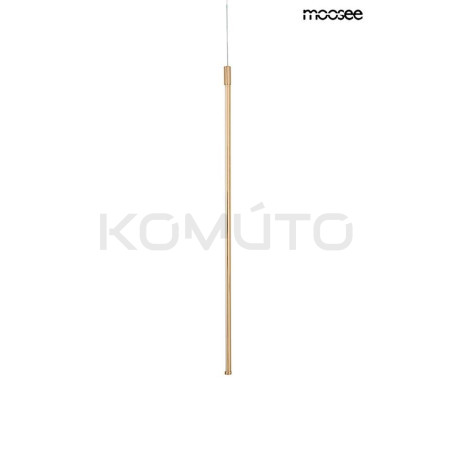 Lampa wisząca Ombre 60 rurka złota nowoczesna Led