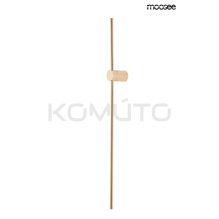 Kinkiet glamour Ombre 100 złoty nowoczesny led