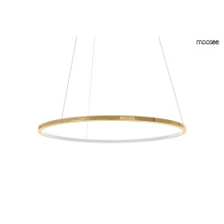 Lampa wisząca glamour RING SLIM 60 złota