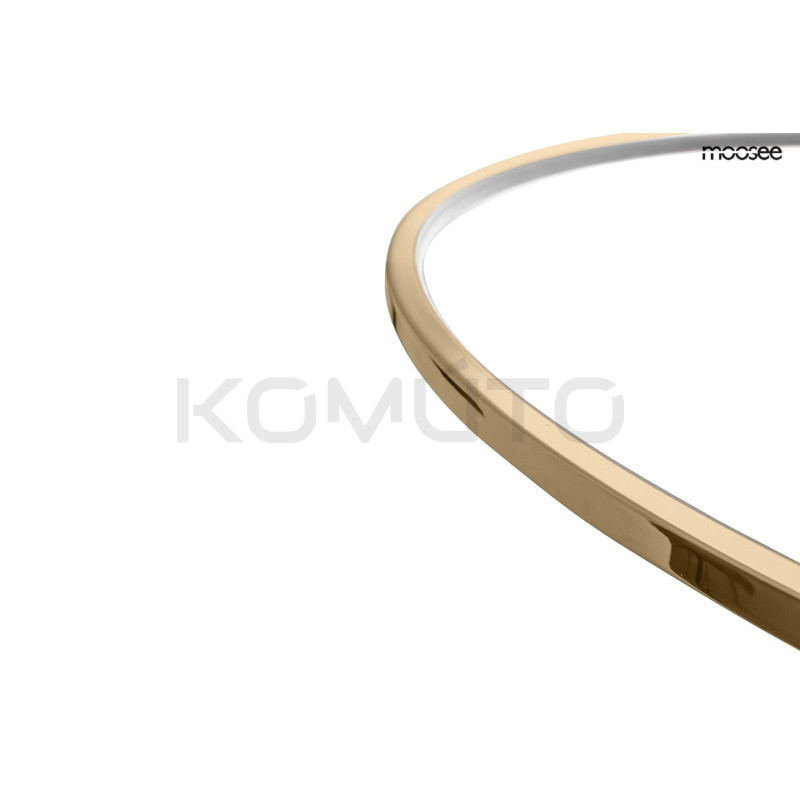 Lampa wisząca glamour RING SLIM 100 złota do salonu led Lampa wisząca glamour RING SLIM 100 złota do salonu led