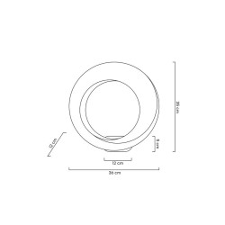 Kinkiet glamour WAVE kryształowy srebrny chrom Kinkiet glamour WAVE kryształowy srebrny chrom
