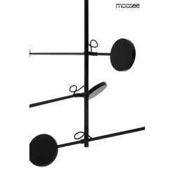 Lampa wisząca geometryczna BOBBIE 3 czarna nowoczesna Lampa wisząca geometryczna BOBBIE 3 czarna nowoczesna