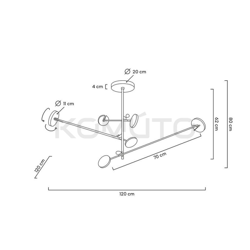 Lampa wisząca geometryczna BOBBIE 3 czarna nowoczesna Lampa wisząca geometryczna BOBBIE 3 czarna nowoczesna