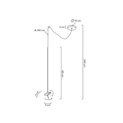Lampa wisząca geometryczna BOBBIE czarna nowoczesna Lampa wisząca geometryczna BOBBIE czarna nowoczesna