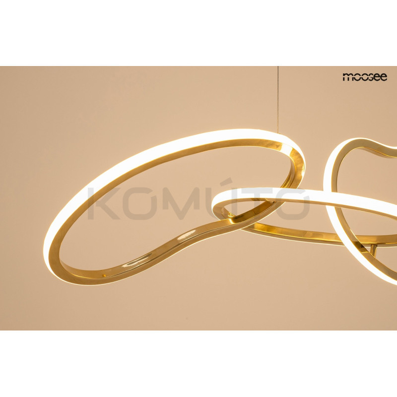 Lampa wisząca glamou JAZZ 6 złota nowoczesna kryształowa Lampa wisząca glamou JAZZ 6 złota nowoczesna kryształowa