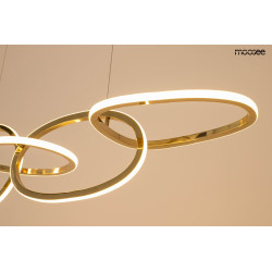 Lampa wisząca glamou JAZZ 6 złota nowoczesna kryształowa Lampa wisząca glamou JAZZ 6 złota nowoczesna kryształowa