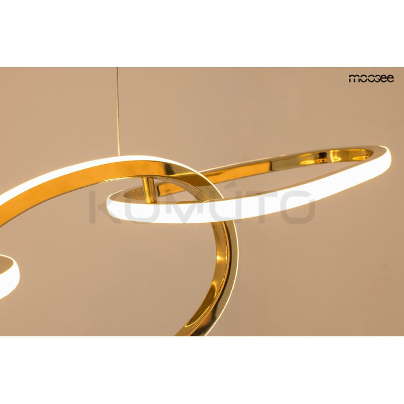 Lampa wisząca glamou JAZZ 6 złota nowoczesna kryształowa Lampa wisząca glamou JAZZ 6 złota nowoczesna kryształowa