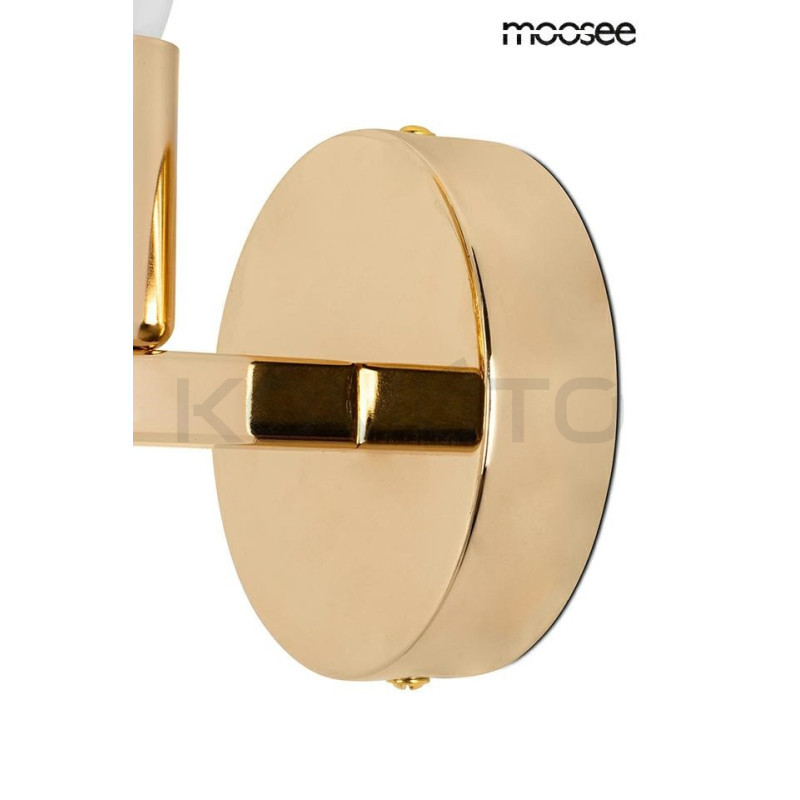 Kinkiet glamour CONCHA Muszla złota Kinkiet glamour CONCHA Muszla złota