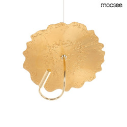 Lampa wisząca glamour LEAFS złota dekoracyjna designerska