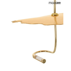 Lampa wisząca glamour LEAFS złota dekoracyjna designerska