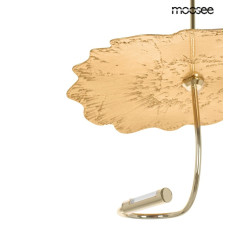 Lampa wisząca glamour LEAFS złota dekoracyjna designerska