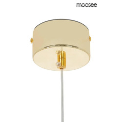 Lampa wisząca glamour LEAFS złota dekoracyjna designerska