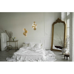 Kinkiet LIRIO 4 złoty dekoracja