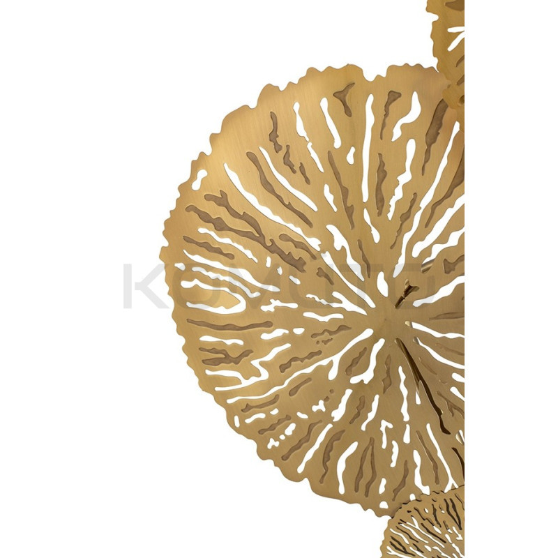 Kinkiet LIRIO 4 złoty dekoracja