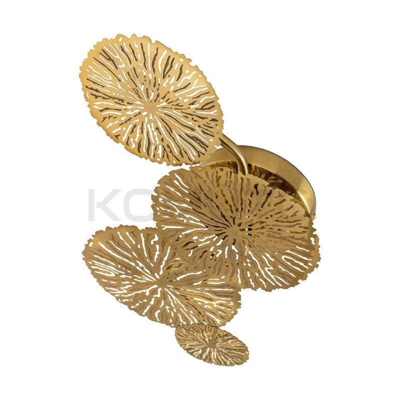 Kinkiet LIRIO 4 złoty dekoracja