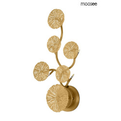 Kinkiet LIRIO 6 złoty dekoracyjna motyw florystyczny