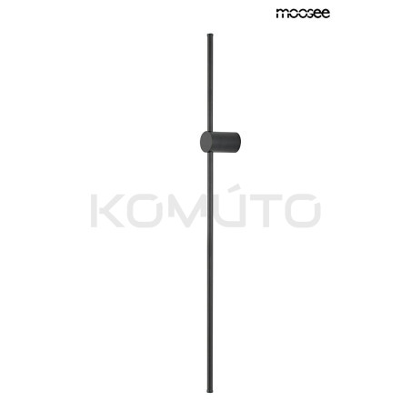 Kinkiet Ombre 100 czarny nowoczesny LED