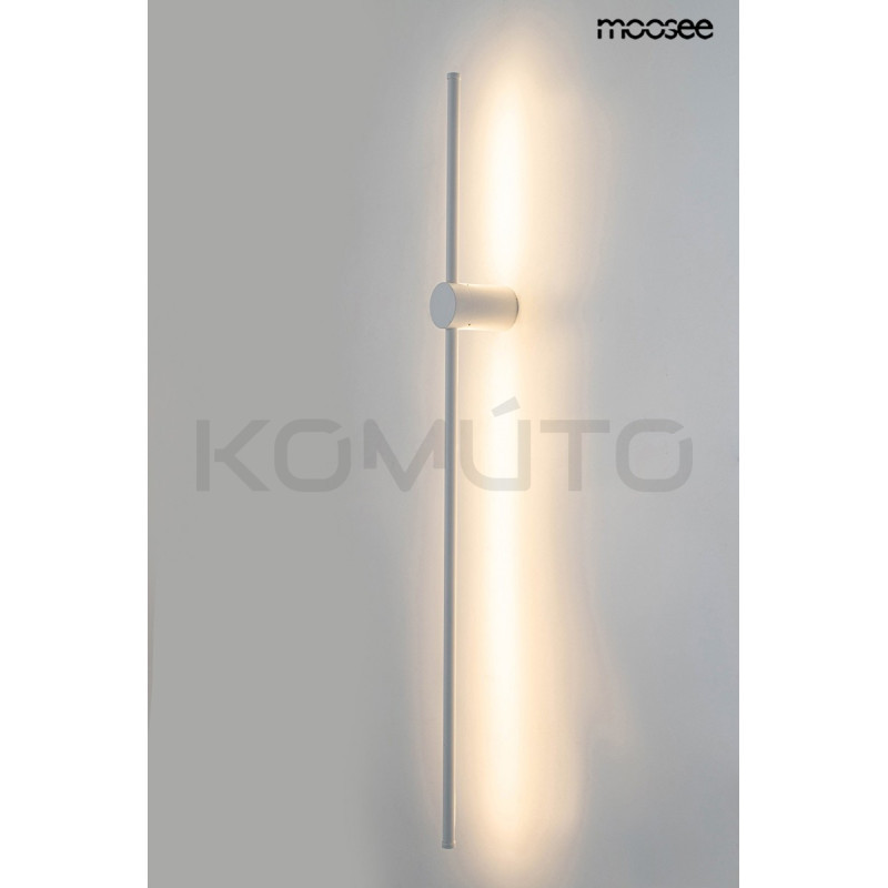 Kinkiet Ombre 100 biały nowoczesny, minimalistyczny led Kinkiet Ombre 100 biały nowoczesny, minimalistyczny led