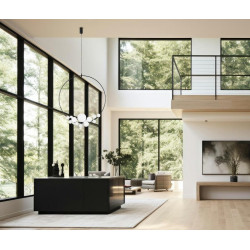 Lampa wisząca ROCIO elegancki design i mocne światło 14 kloszy Lampa wisząca ROCIO elegancki design i mocne światło 14 kloszy