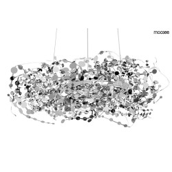 Lampa wisząca glamour MONETE 80 chrom