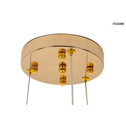 Lampa wisząca MONETE 80 złota nowoczesna