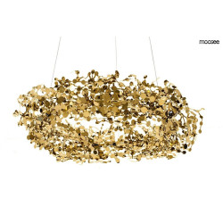Lampa wisząca glamour MONETE 60 złota nowoczesna