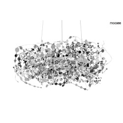 Lampa wisząca glamour MONETE 60 chrom błyszcząca