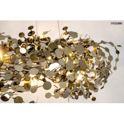 Lampa wisząca glamour MONETE 60 chrom błyszcząca
