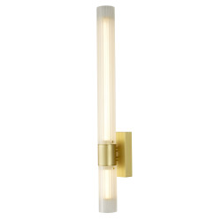 Kinkiet glamour SOLO LED BIAŁO ZŁOTY 60