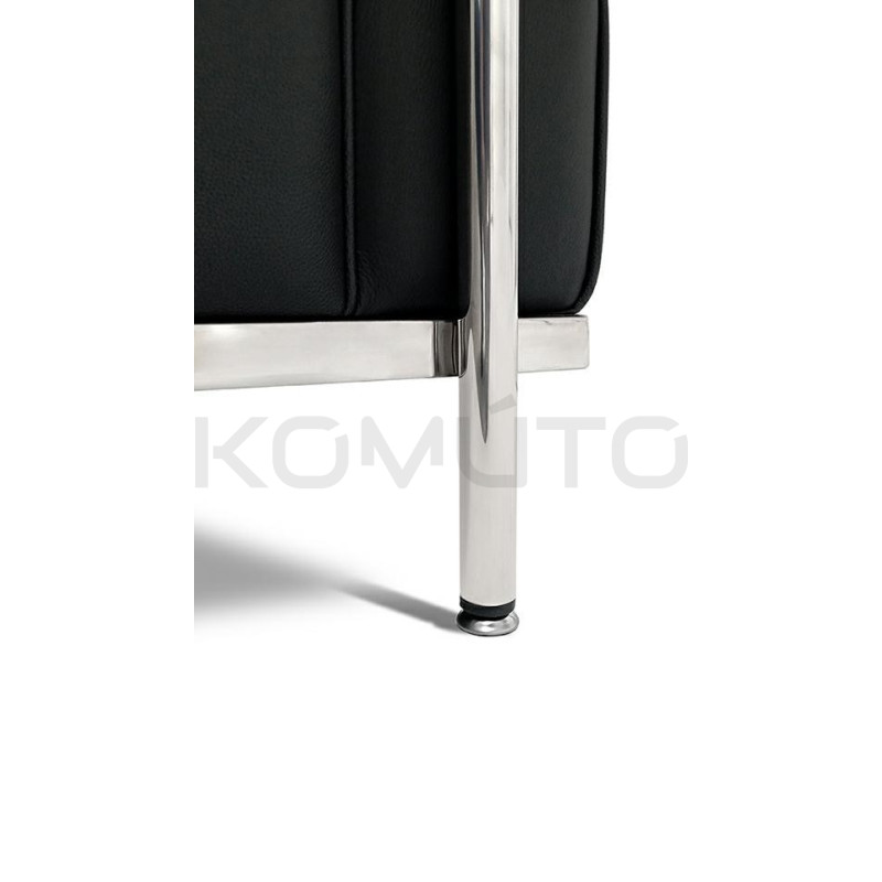 2 osobowa Sofa Inspirowana projektem Lc2 skóra naturalna 2 osobowa Sofa Inspirowana projektem Lc2 skóra naturalna