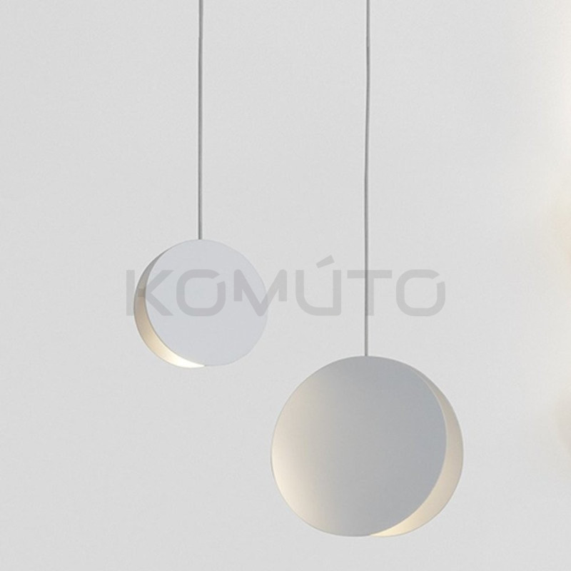 Lampa wisząca geometryczna PILLS L 33 koła czarne lub białe Lampa wisząca geometryczna PILLS L 33 koła czarne lub białe