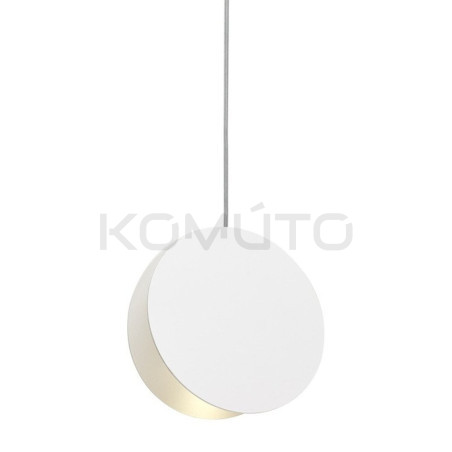 Lampa wisząca geometryczna PILLS S 23 czarna lub biała forma koła