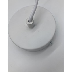 Lampa wisząca geometryczna PILLS S 23 czarna lub biała forma koła Lampa wisząca geometryczna PILLS S 23 czarna lub biała forma koła