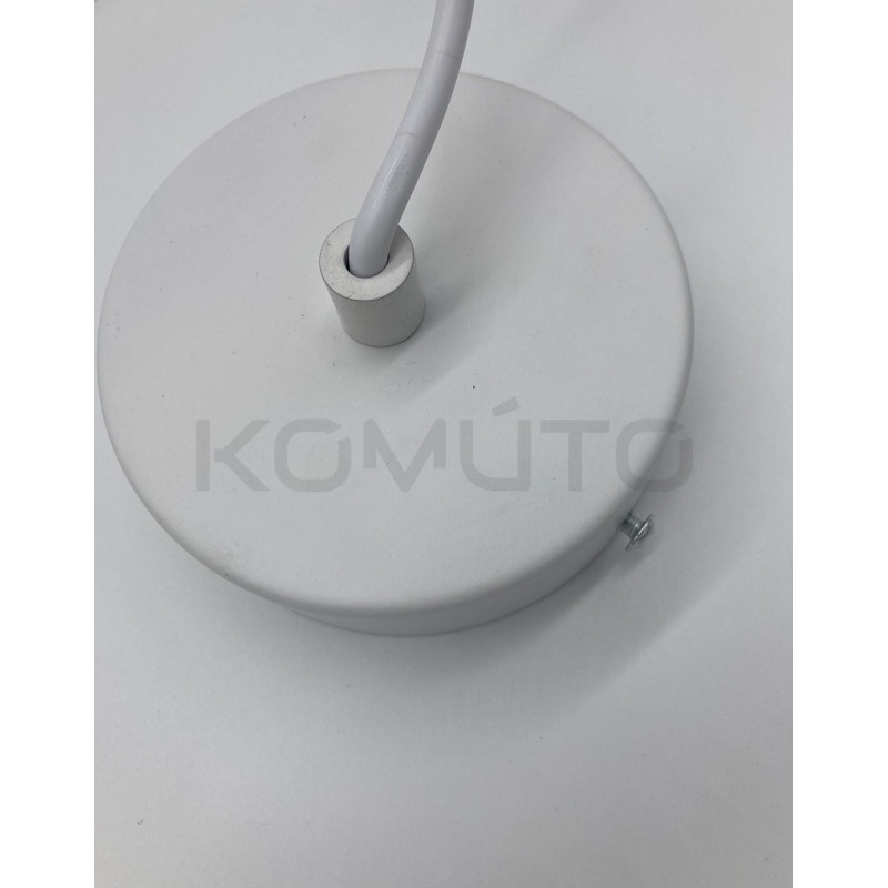 Lampa wisząca geometryczna PILLS S 23 czarna lub biała forma koła Lampa wisząca geometryczna PILLS S 23 czarna lub biała forma koła