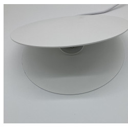 Lampa wisząca geometryczna PILLS S 23 czarna lub biała forma koła Lampa wisząca geometryczna PILLS S 23 czarna lub biała forma koła