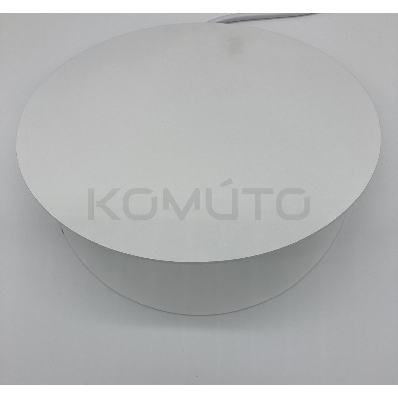 Lampa wisząca geometryczna PILLS S 23 czarna lub biała forma koła Lampa wisząca geometryczna PILLS S 23 czarna lub biała forma koła