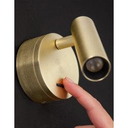 Kinkiet glamour Born regulowany lampa ścienna Kinkiet glamour Born regulowany lampa ścienna