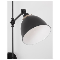 Kinkiet Loftowy regulowany Factory czarny industrialny Kinkiet Loftowy regulowany Factory czarny industrialny