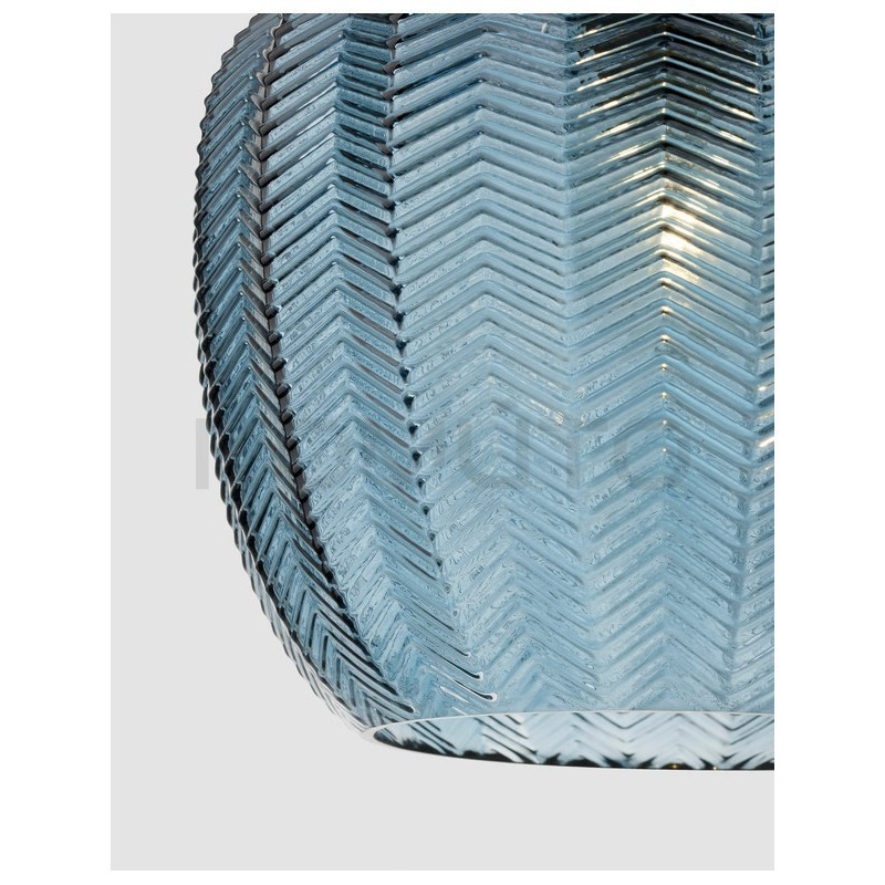 SZKLANA LAMPA WISZĄCA Monro NIEBIESKA vintage SZKLANA LAMPA WISZĄCA Monro NIEBIESKA vintage