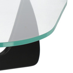 Stolik kawowy Nogoczi w kolorze czarnym z drewna bukowego