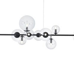 LAMPA WISZĄCA ORION LONG-120 CZARNA pozioma nowoczesna LAMPA WISZĄCA ORION LONG-120 CZARNA pozioma nowoczesna